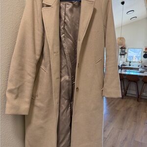 Abercrombie & Fitch Tan Trench Coat